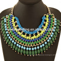 latest design handmade beads necklace nigerian beads necklace jewelry